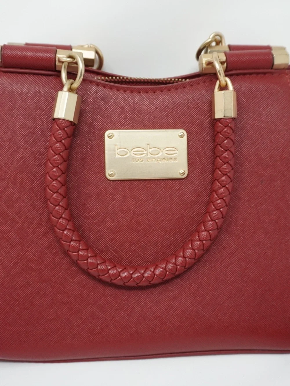 Bebe Yolanda Small Saffiano Shopper